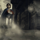 Illustration for article titled Artist turns his grandmother into a superhero to cheer her (and us) up